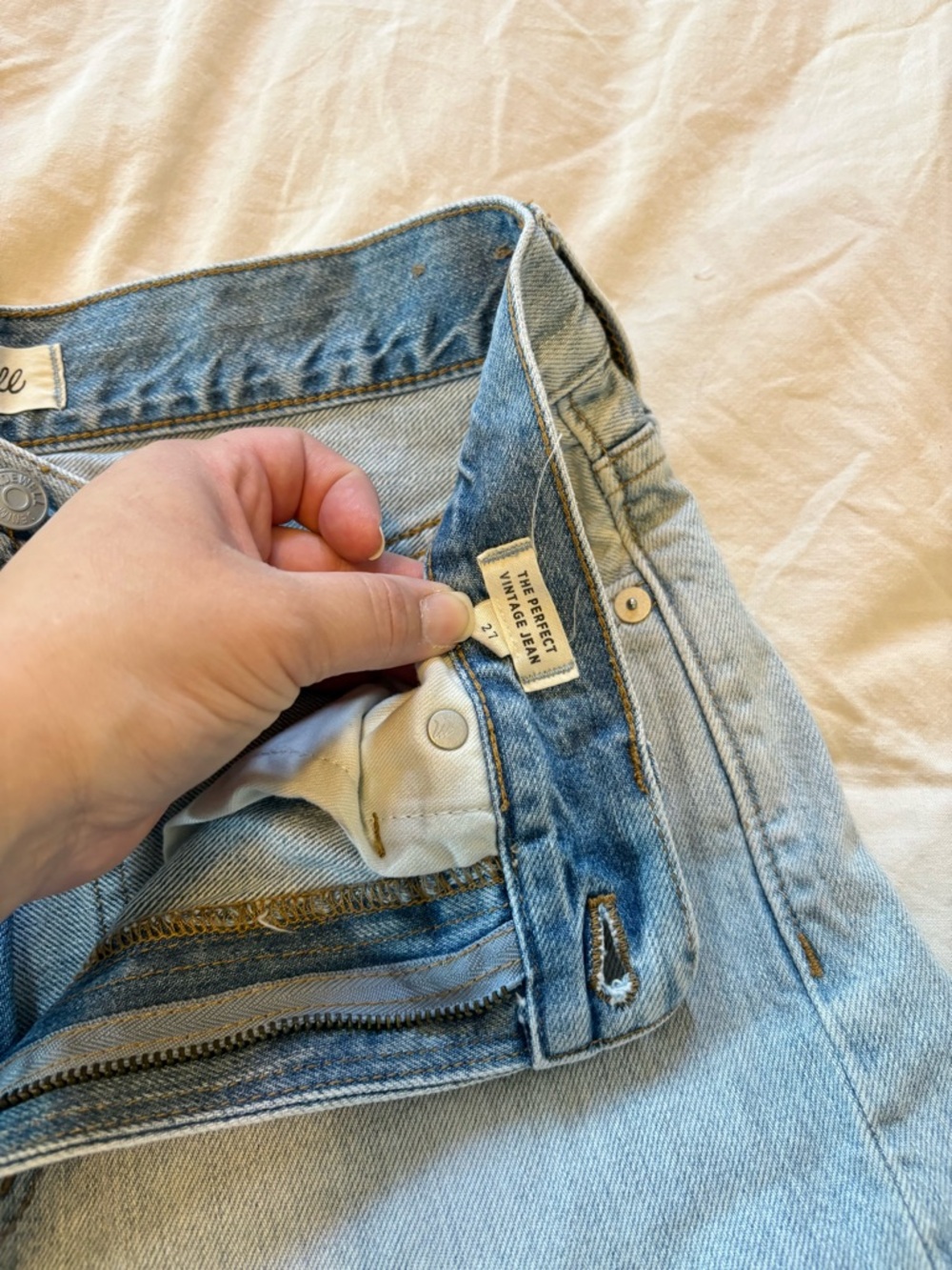 Madewell The Perfect Vintage Jean size 27 - Picture 5 of 9